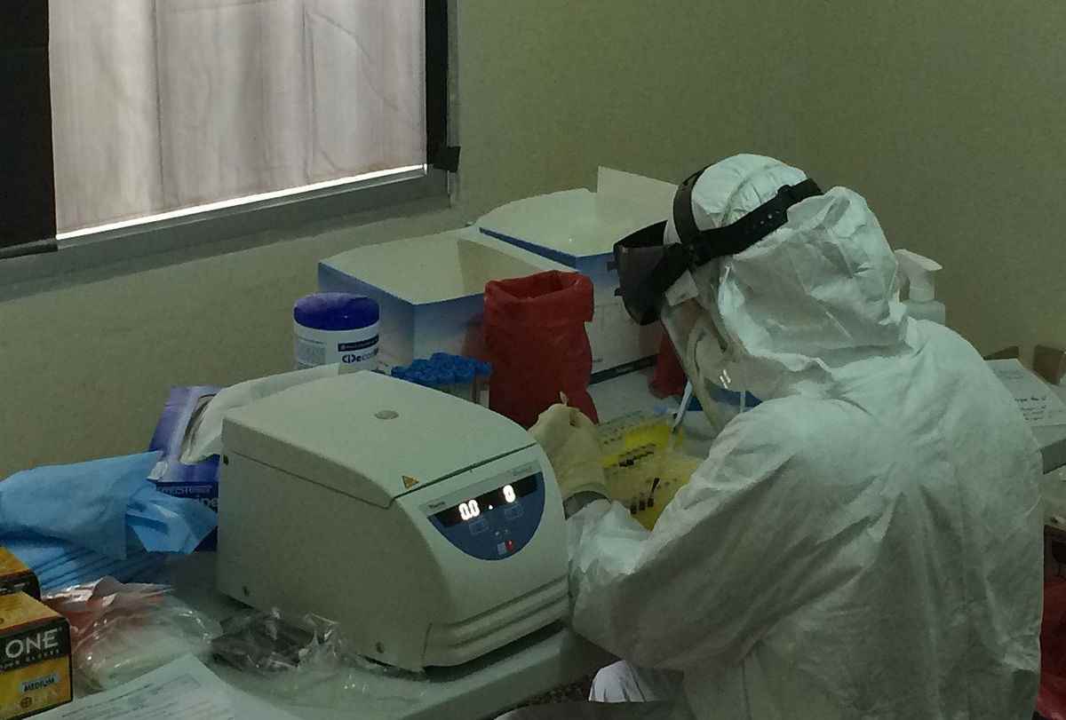 Laboratorio ébola
