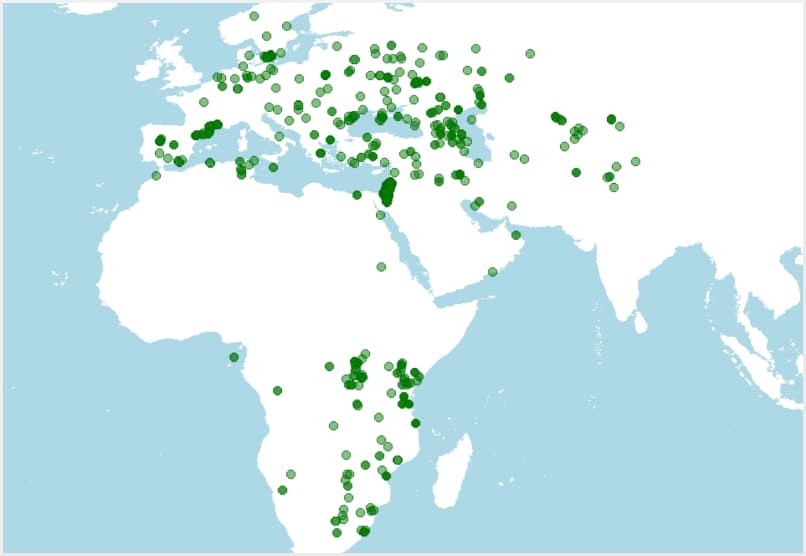 Dónde vive la carraca europea, Coracias garrulus